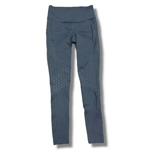 Champion Women's XS Black High-Waist Stretch Athletic Yoga Leggings Zip Pocket